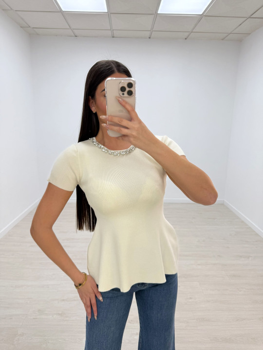 TOP PUNTO JOYA BEIGE